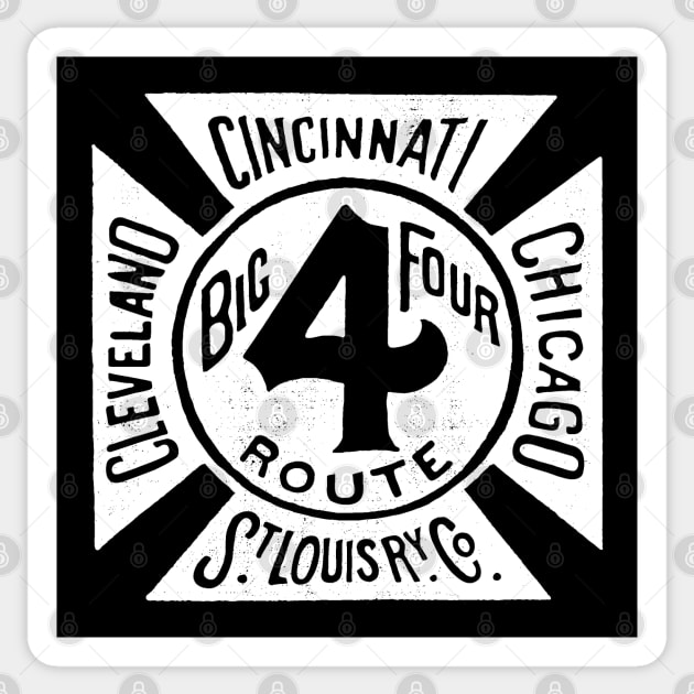 BIG FOUR ROUTE Sticker by BUNNY ROBBER GRPC